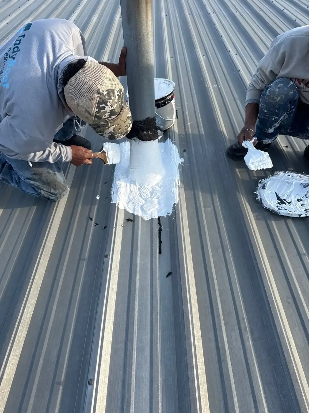 Membrane repair completed in Sharpsville