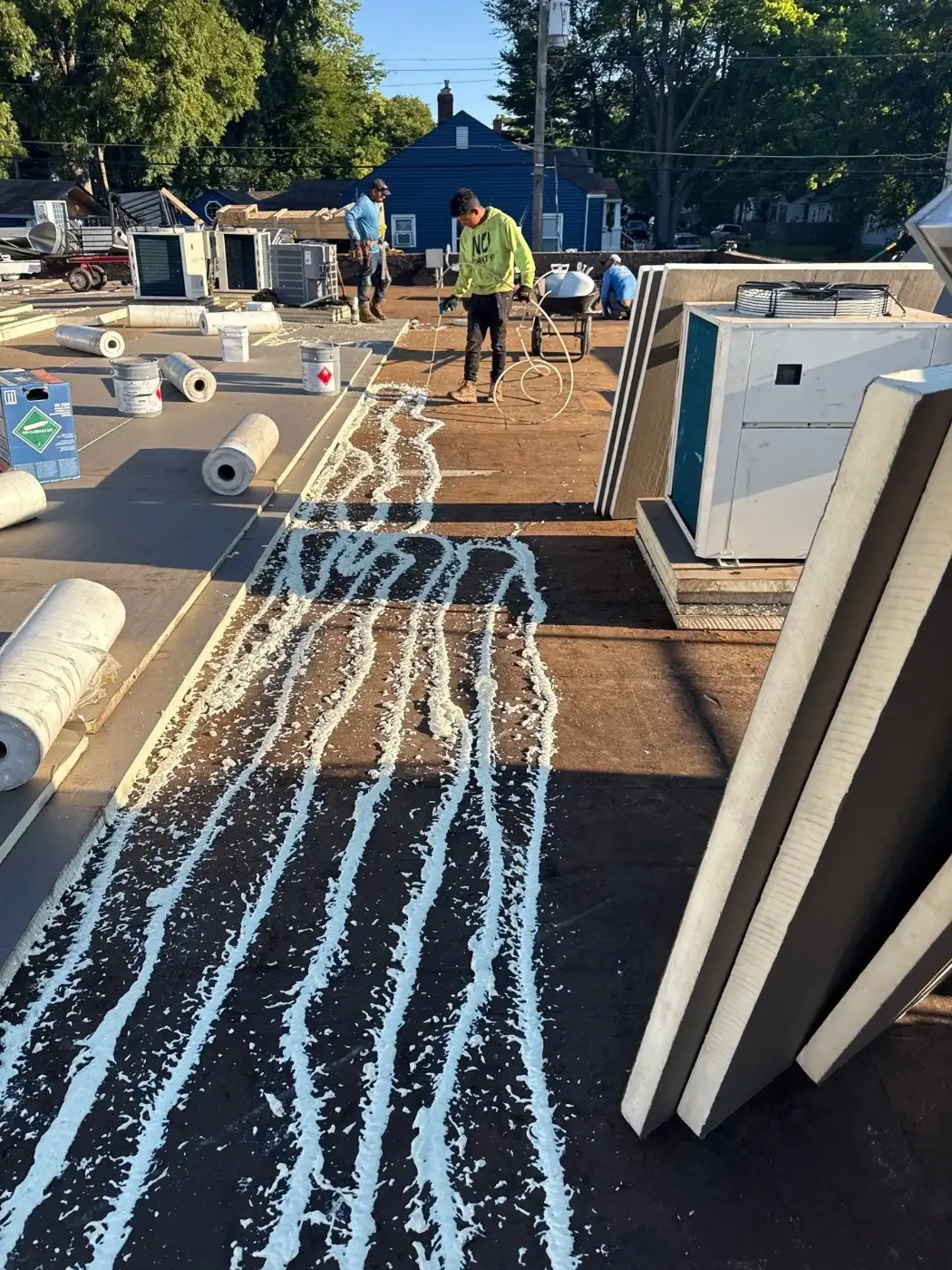 Manufacturer-certified roof installation in Sharpsville